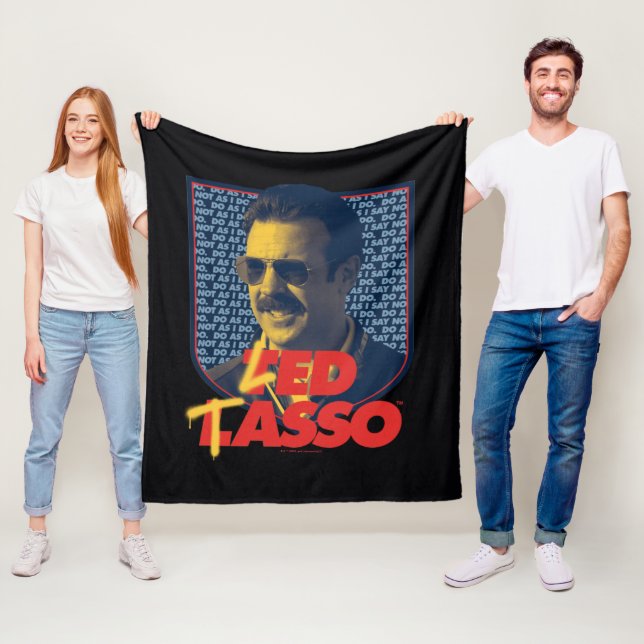 Ted Lasso | Led Tasso Badge Fleece Blanket (In Situ)