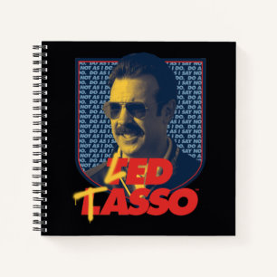 Ted Lasso Led Tasso Badge Notebook