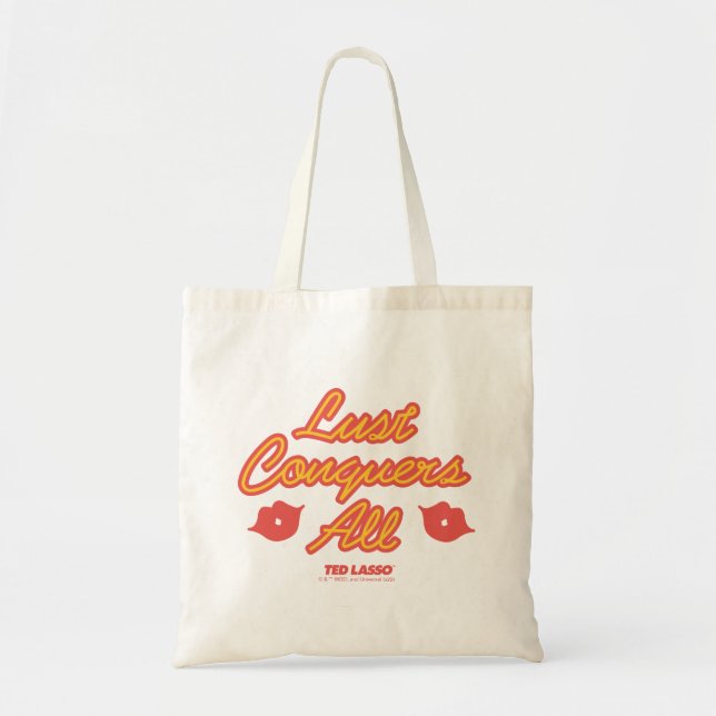 Ted Lasso | Lust Conquers All Tote Bag (Front)