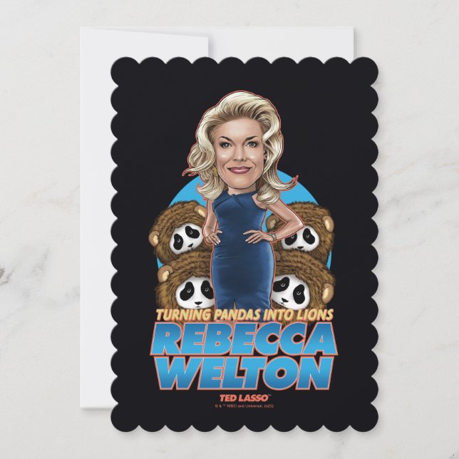 Ted Lasso | Rebecca Welton Bobblehead Card (Front)