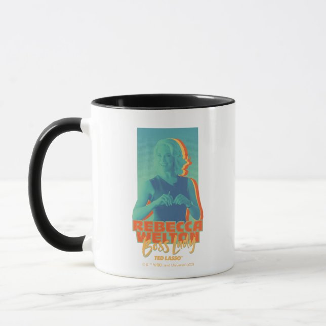 Ted Lasso | Rebecca Welton Boss Lady Graphic Mug (Left)