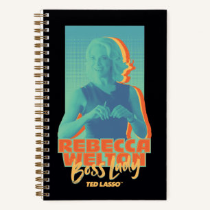 Ted Lasso   Rebecca Welton Boss Lady Graphic Notebook