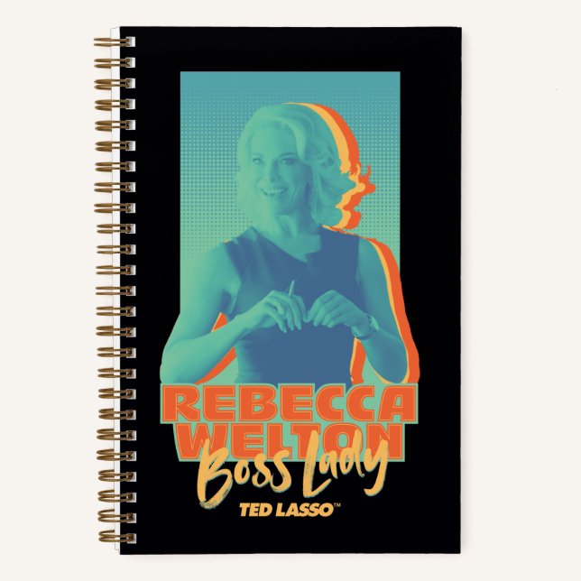 Ted Lasso | Rebecca Welton Boss Lady Graphic Notebook (Front)