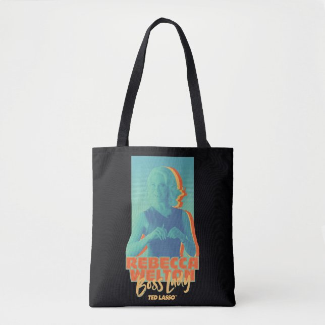 Ted Lasso | Rebecca Welton Boss Lady Graphic Tote Bag (Front)