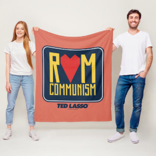 Ted Lasso   Rom Communism Graphic Fleece Blanket