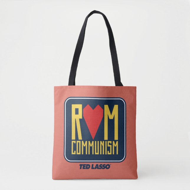 Ted Lasso | Rom Communism Graphic Tote Bag (Front)