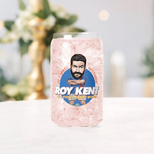 Ted Lasso   Roy Kent Bobblehead Can Glass