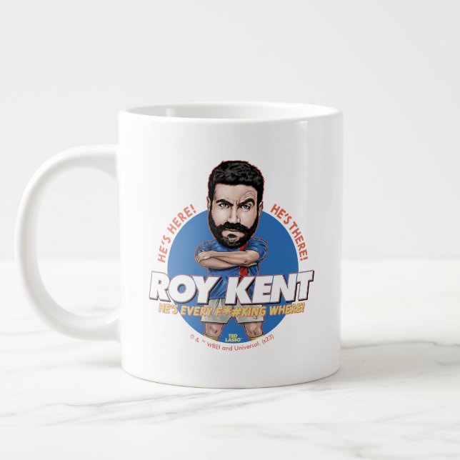 Ted Lasso | Roy Kent Bobblehead Large Coffee Mug (Left)