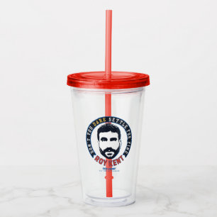 Ted Lasso   Roy Kent Don't You Dare Settle Acrylic Tumbler