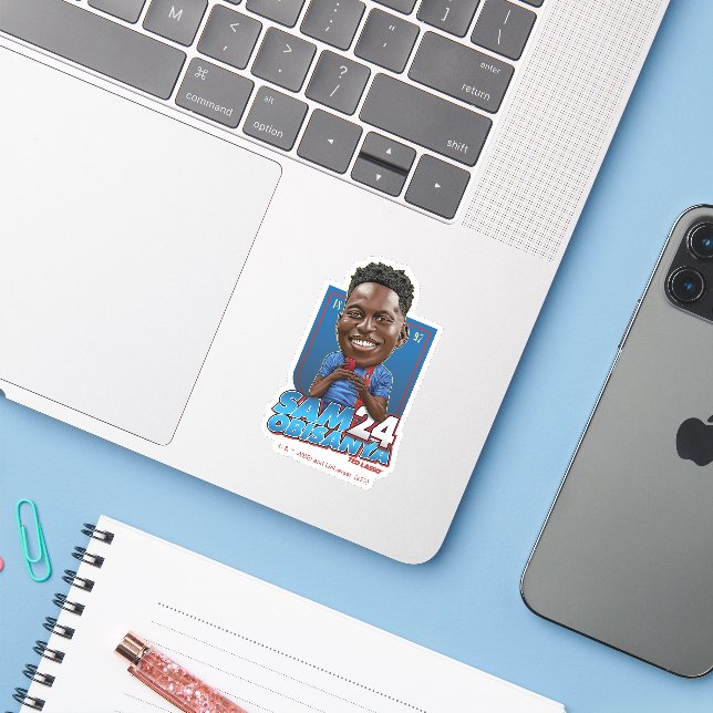 Ted Lasso | Sam Obisanya Bobblehead (Laptop w/ iPhone)