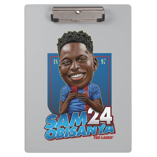 Ted Lasso | Sam Obisanya Bobblehead Clipboard (Front)