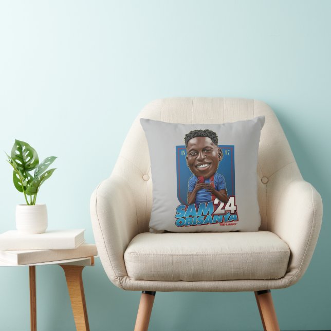 Ted Lasso | Sam Obisanya Bobblehead Cushion (Chair)