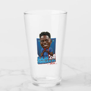 Ted Lasso Sam Obisanya Bobblehead Glass