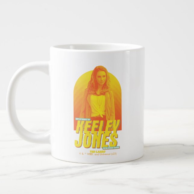 Ted Lasso | Sorta Famous Keeley Jones Graphic Large Coffee Mug (Left)