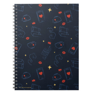 Ted Lasso   Tea and Biscuit Icon Toss Pattern Notebook
