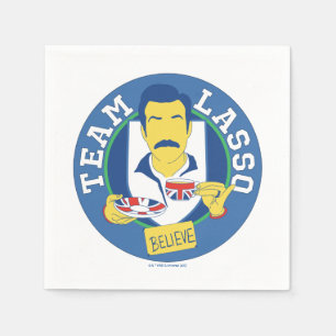 Ted Lasso   Team Lasso - Believe Napkin