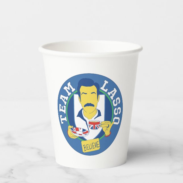 Ted Lasso | Team Lasso - Believe Paper Cups (Front)
