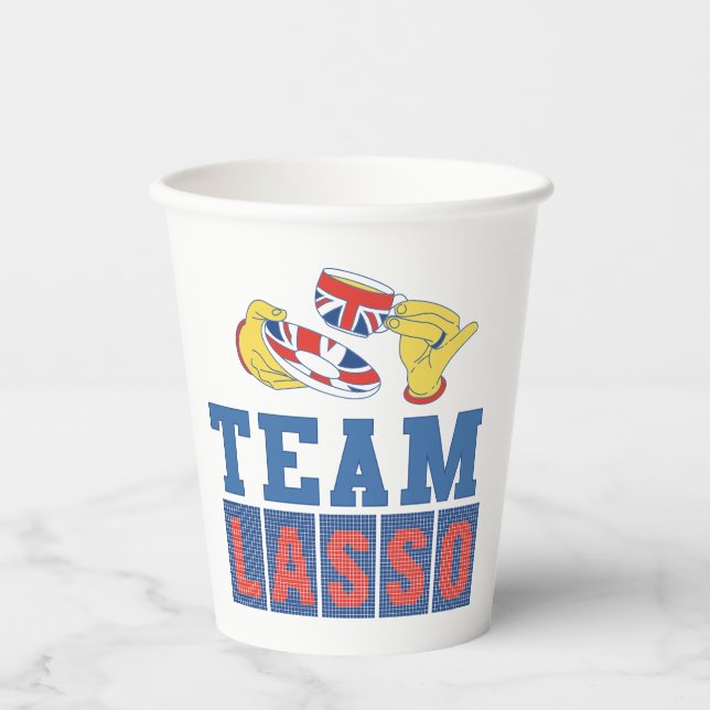 Ted Lasso | Team Lasso Paper Cups (Front)