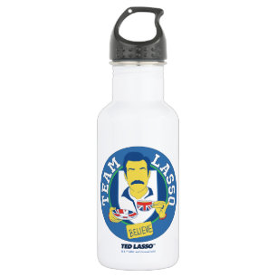 Ted Lasso   Team Lasso Tea Iconic Avatar 532 Ml Water Bottle