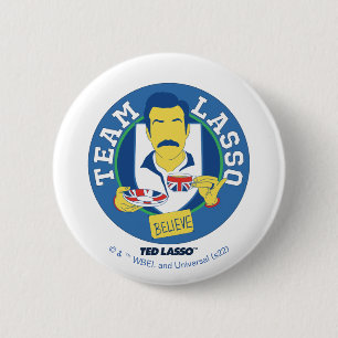 Ted Lasso   Team Lasso Tea Iconic Avatar 6 Cm Round Badge