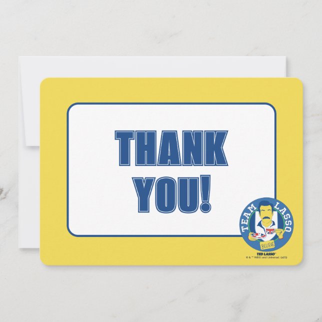 Ted Lasso | Team Lasso Tea Iconic Avatar Card (Front)