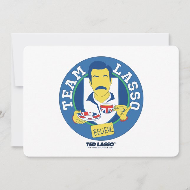 Ted Lasso | Team Lasso Tea Iconic Avatar Card (Front)