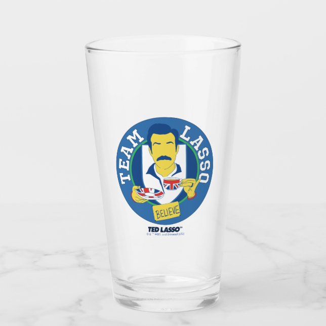Ted Lasso | Team Lasso Tea Iconic Avatar Glass (Front)