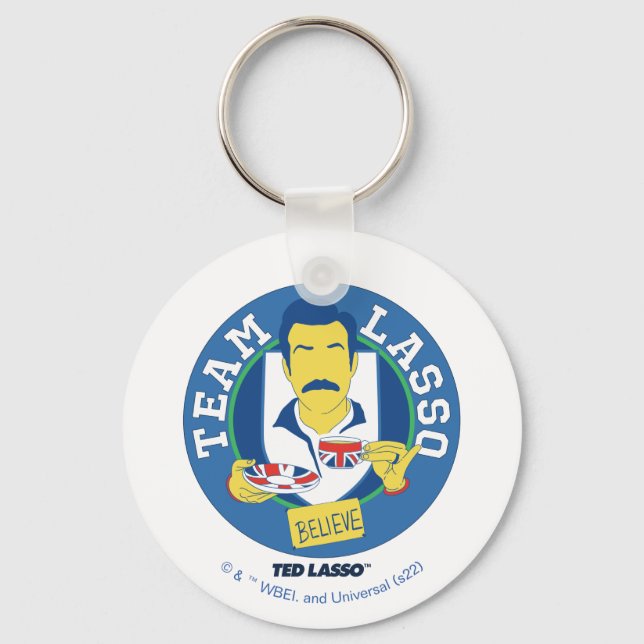 Ted Lasso | Team Lasso Tea Iconic Avatar Key Ring (Front)