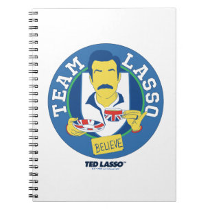 Ted Lasso   Team Lasso Tea Iconic Avatar Notebook