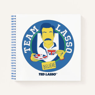 Ted Lasso   Team Lasso Tea Iconic Avatar Notebook