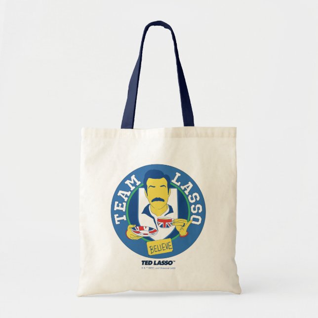 Ted Lasso | Team Lasso Tea Iconic Avatar Tote Bag (Front)