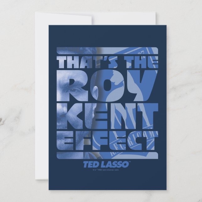 Ted Lasso | That's The Roy Kent Effect Card (Front)