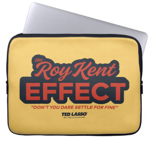 Ted Lasso   The Roy Kent Effect Typography Graphic Laptop Sleeve