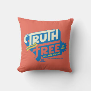 Ted Lasso   The Truth Will Set You Free Cushion