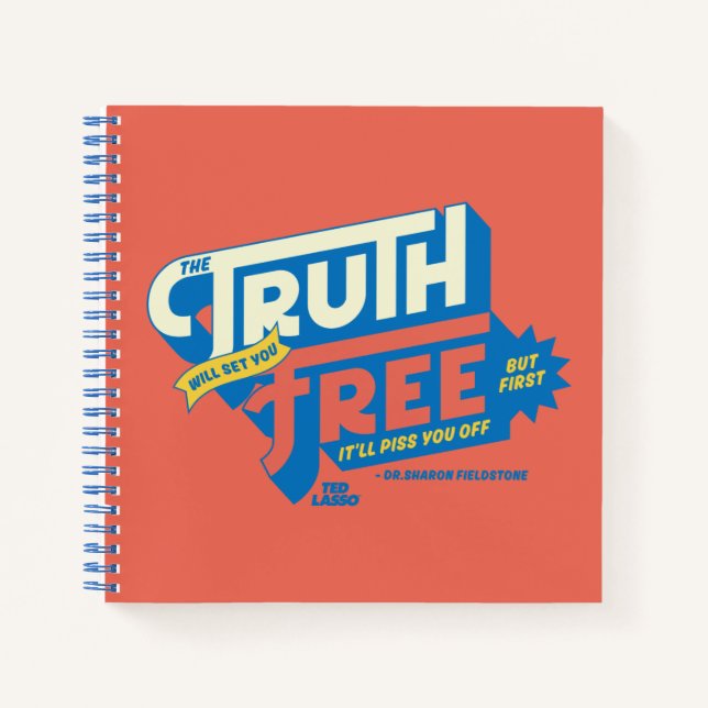 Ted Lasso | The Truth Will Set You Free Notebook (Front)