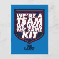 Ted Lasso | We're A Team Typography Graphic