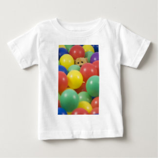 Ted overwhelmed in the ball pool again! baby T-Shirt