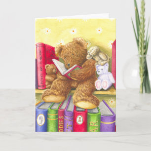 Teddies Story Time Card