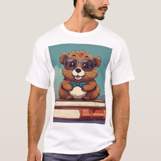 Teddy and the magic books T-Shirt