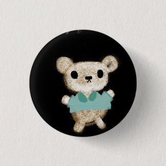 Teddy bear adorable toy cute new baby Its a boy ! 3 Cm Round Badge