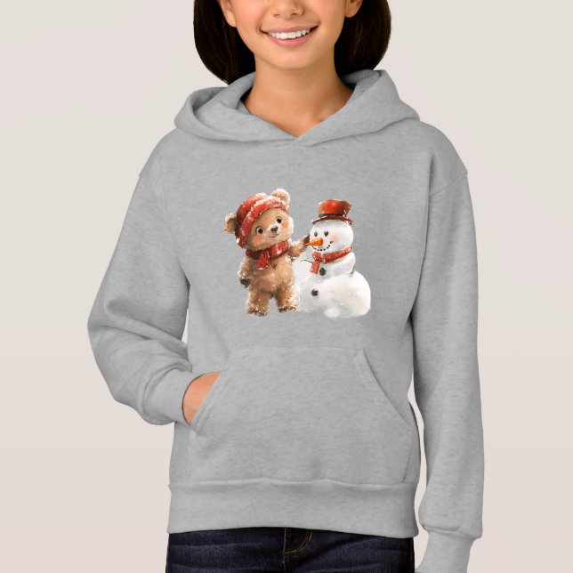 Teddy Bear and Snowman (Front)