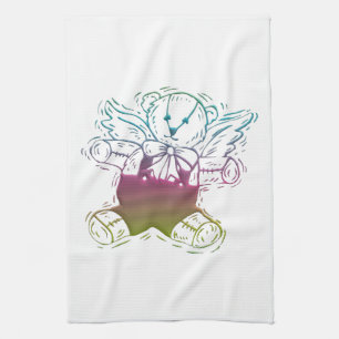 Teddy-Bear Angel Tea Towel