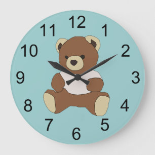 Teddy Bear Animal Wall Clock
