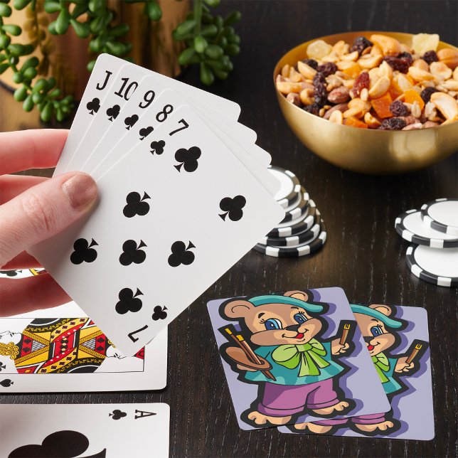 Teddy Bear Artist Playing Cards (Creator Uploaded)