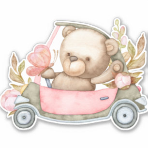 Teddy Bear Baby Bear Cute Animal  Sticker
