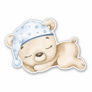 Teddy Bear Baby Bear Cute Animal Sticker