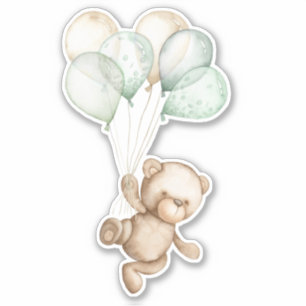 Teddy Bear Baby Bear Cute Animal Sticker