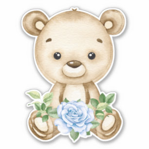 Teddy Bear Baby Bear Cute Animal  Sticker