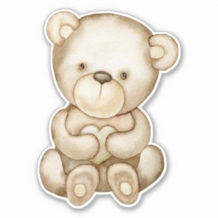 Teddy Bear Baby Bear Cute Animal Sticker
