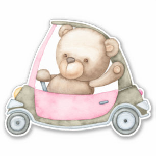 Teddy Bear Baby Bear Cute Animal Sticker